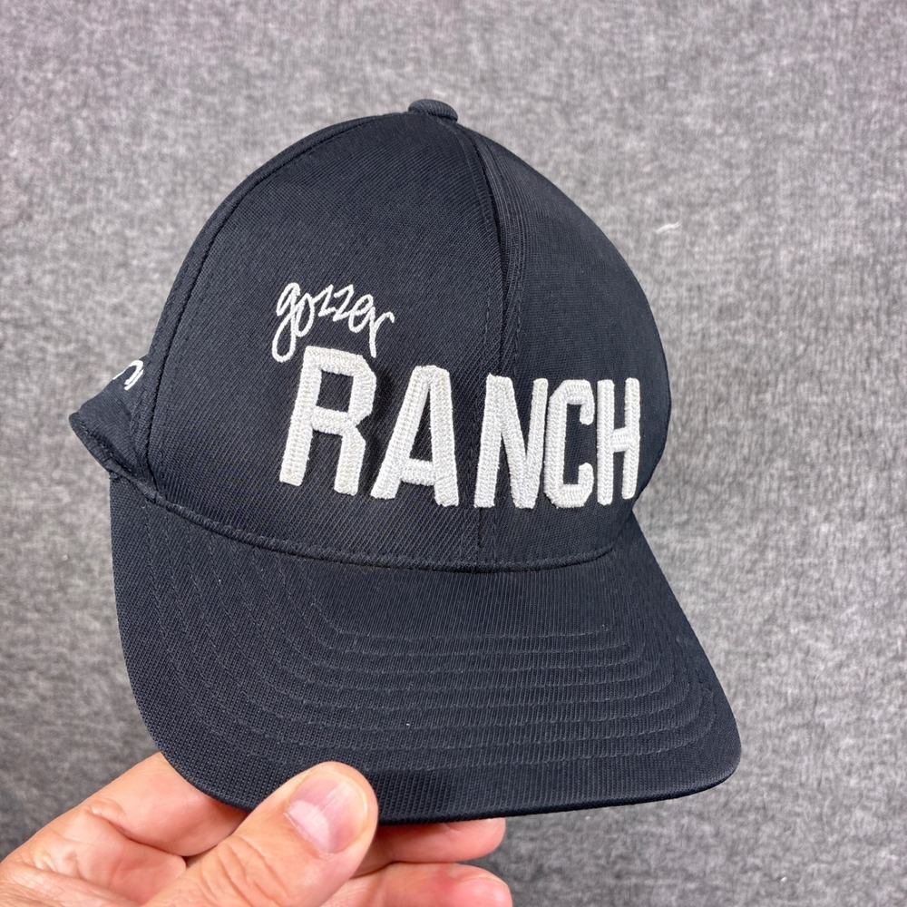 G/FORE Gozzer Ranch Golf Hat Mens Black Snapback Embroidered CDA Idaho